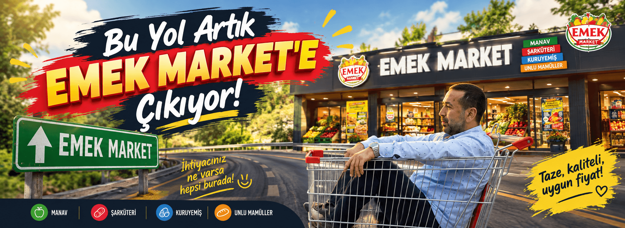 Emek Market Yenikent - Bu Yol Artık Emek Markete Çıkıyor Kampanya Videosu