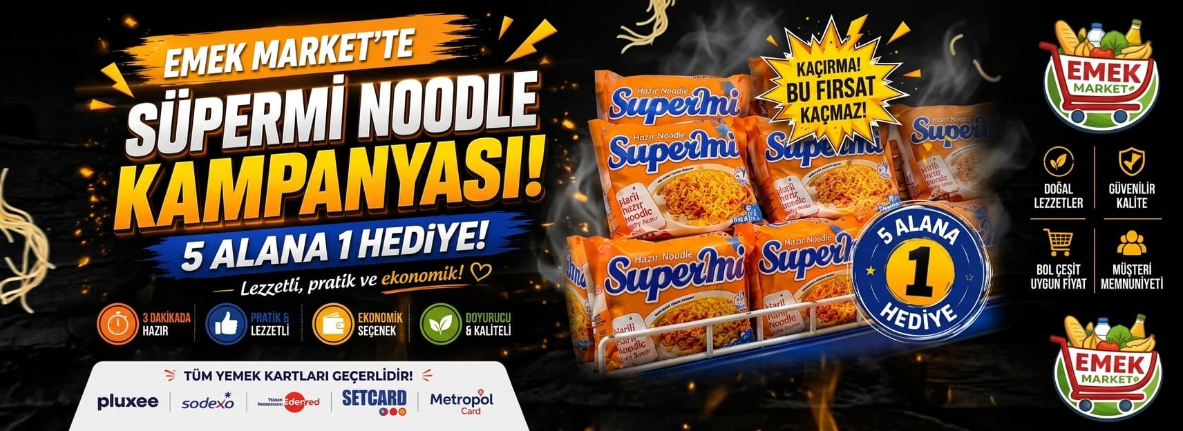 Emek Market - Noodle Kampanya